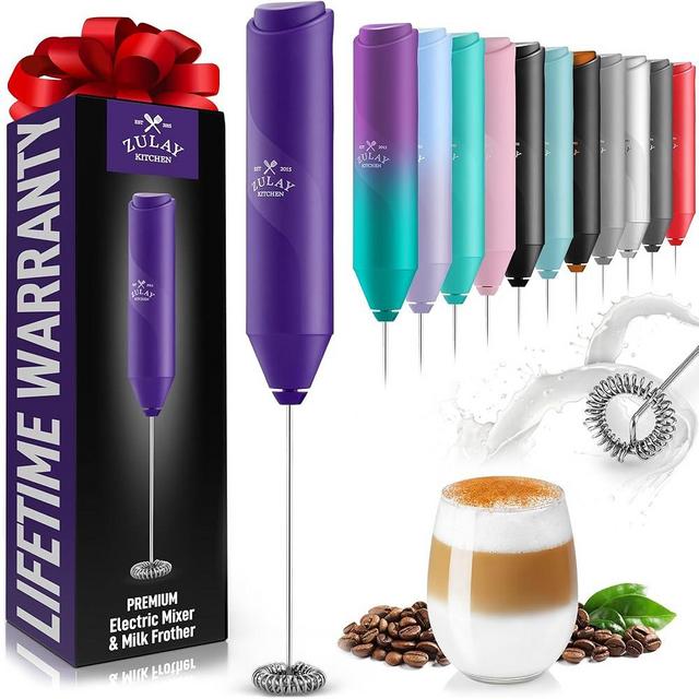 ZK Milk Frother FrothMate - Deep Purple