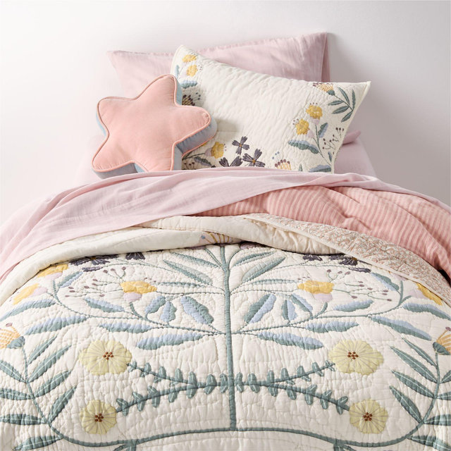 Floral Fields Voile Kids Full/Queen Quilt