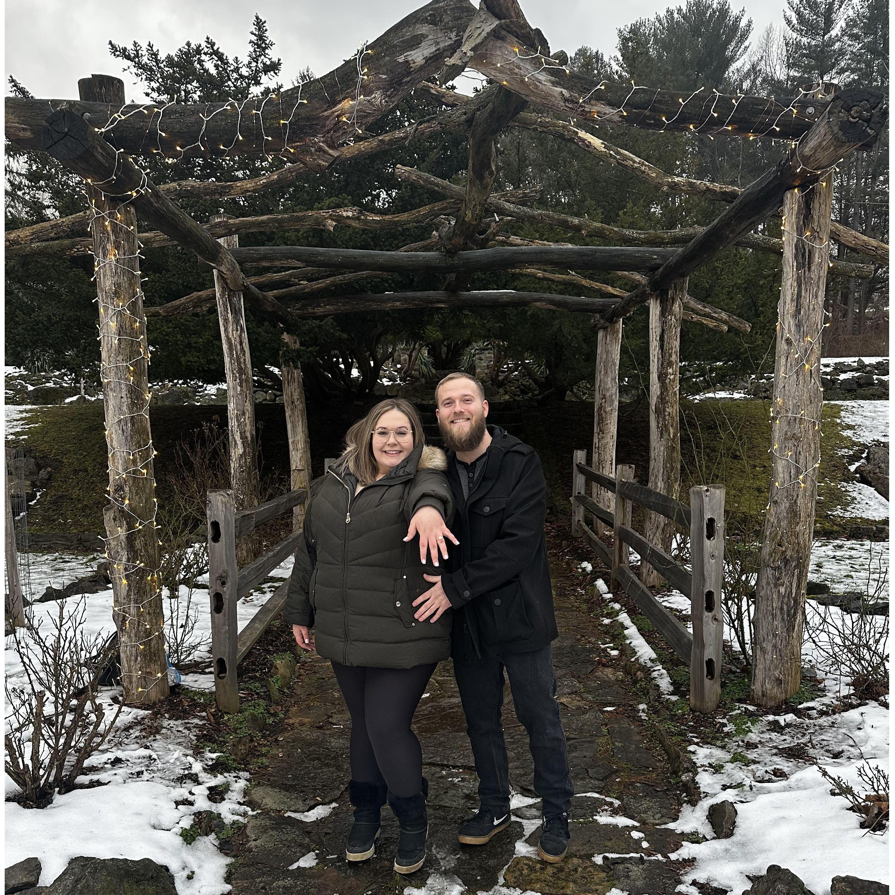 Engaged at Ellison Park!