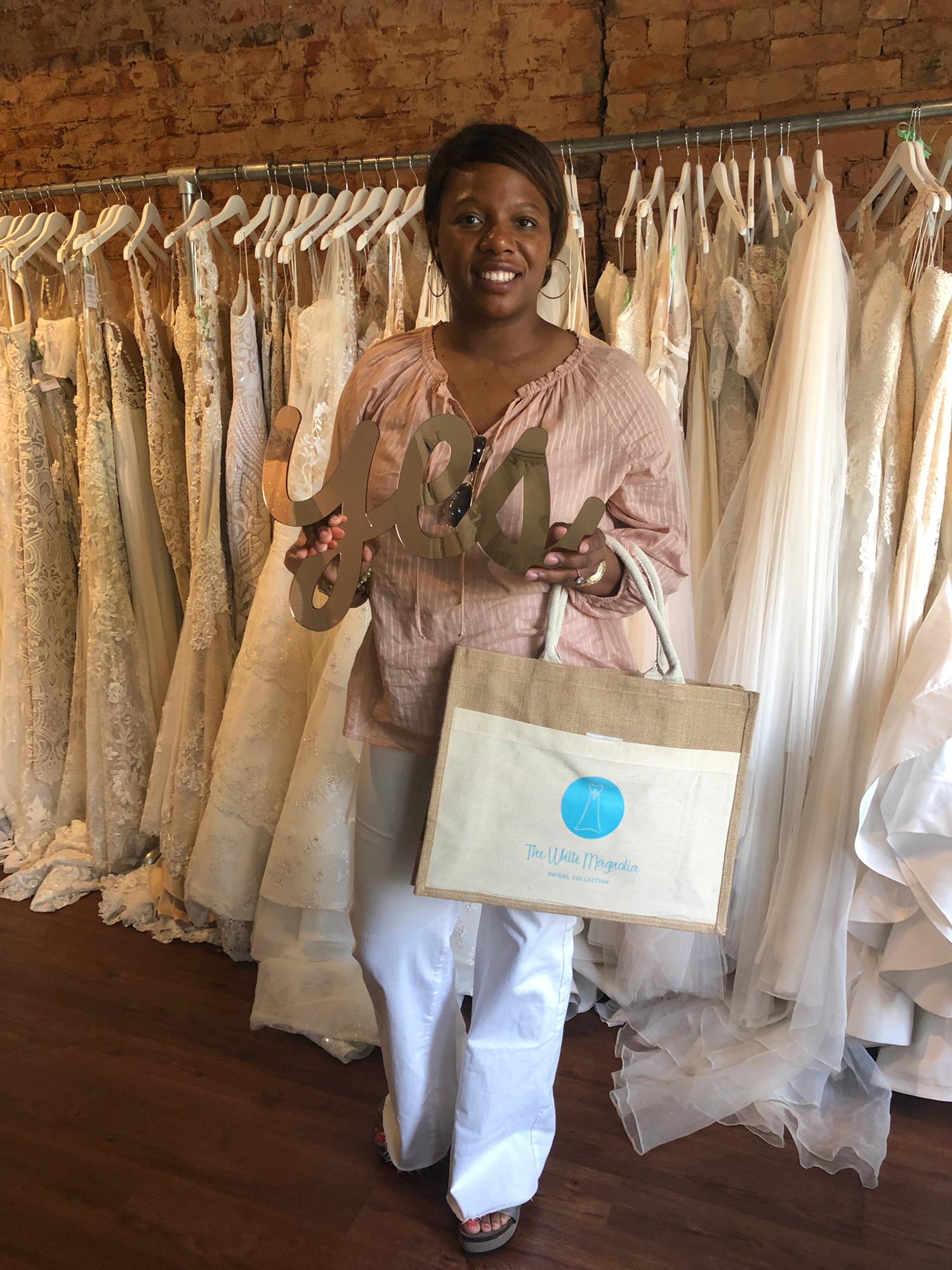 I said yes to the dress!
