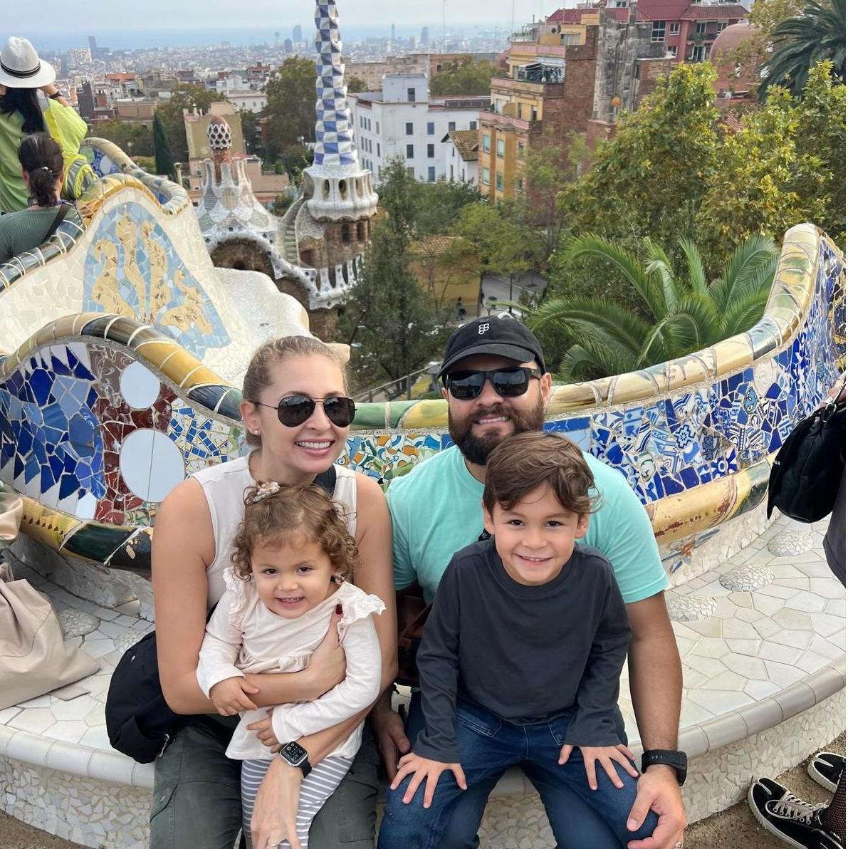 First time in Spain as a family.