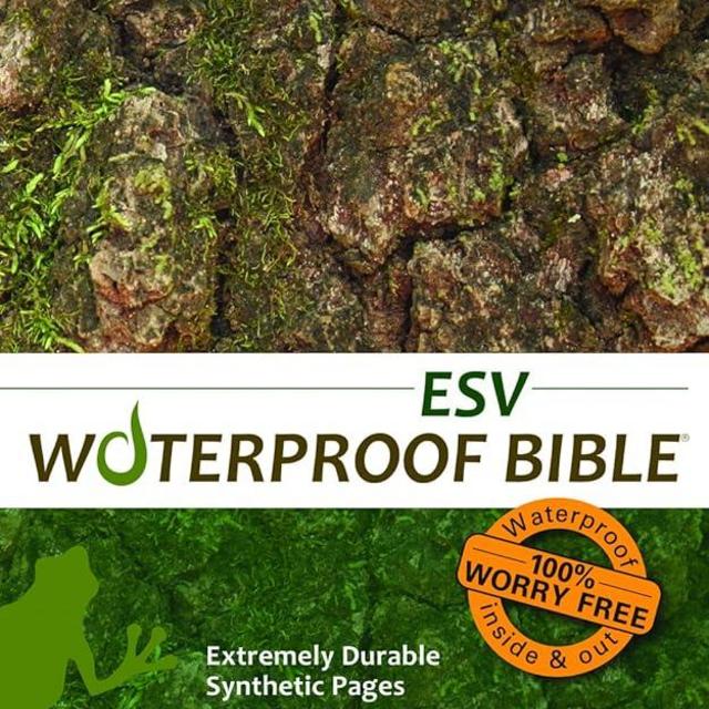Waterproof Bible - ESV - Camouflage