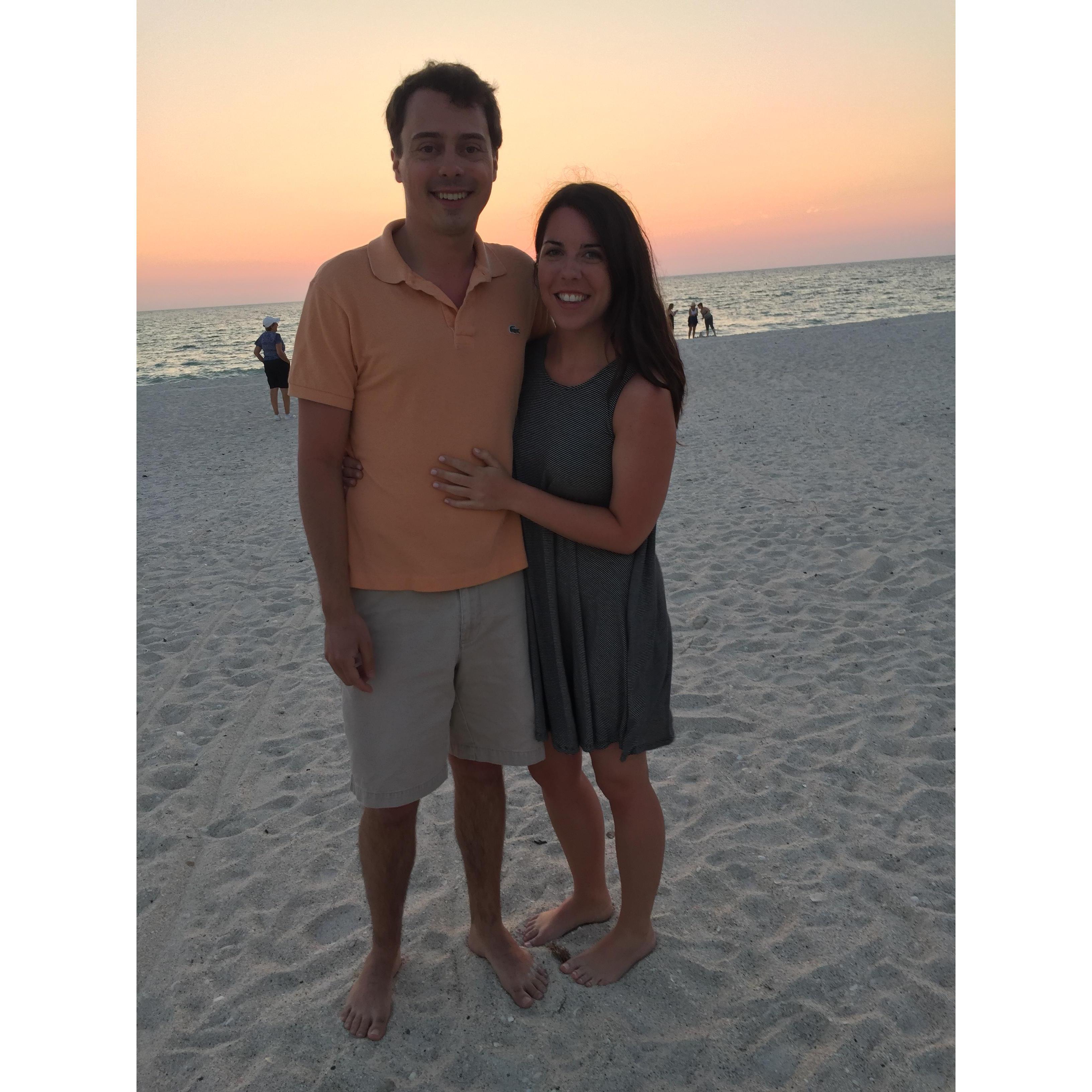 Our first trip together! Casey Key, Florida - March 2015