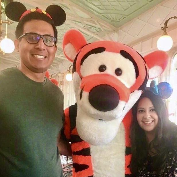 Pic with Tigger!