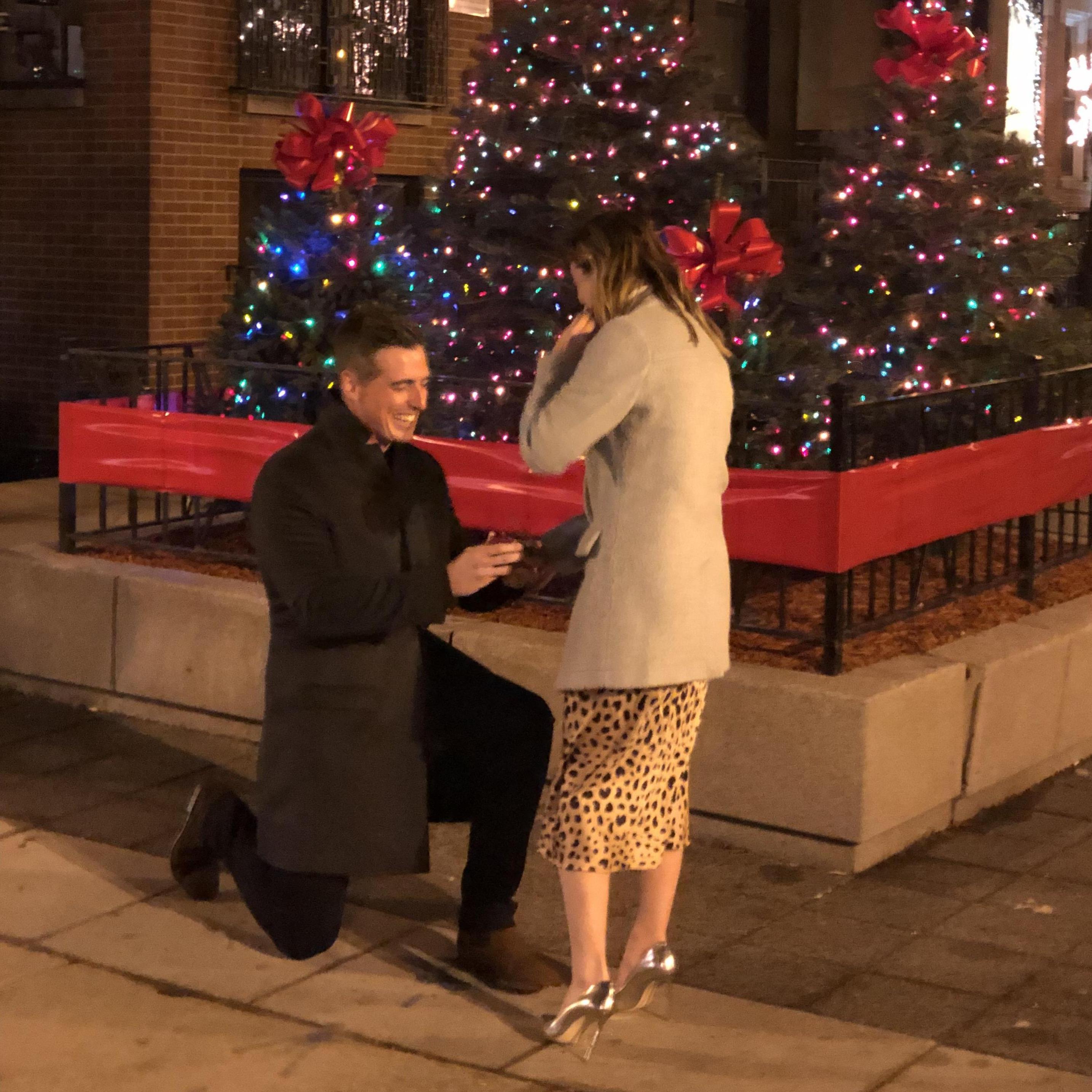 The proposal in Chicago!!