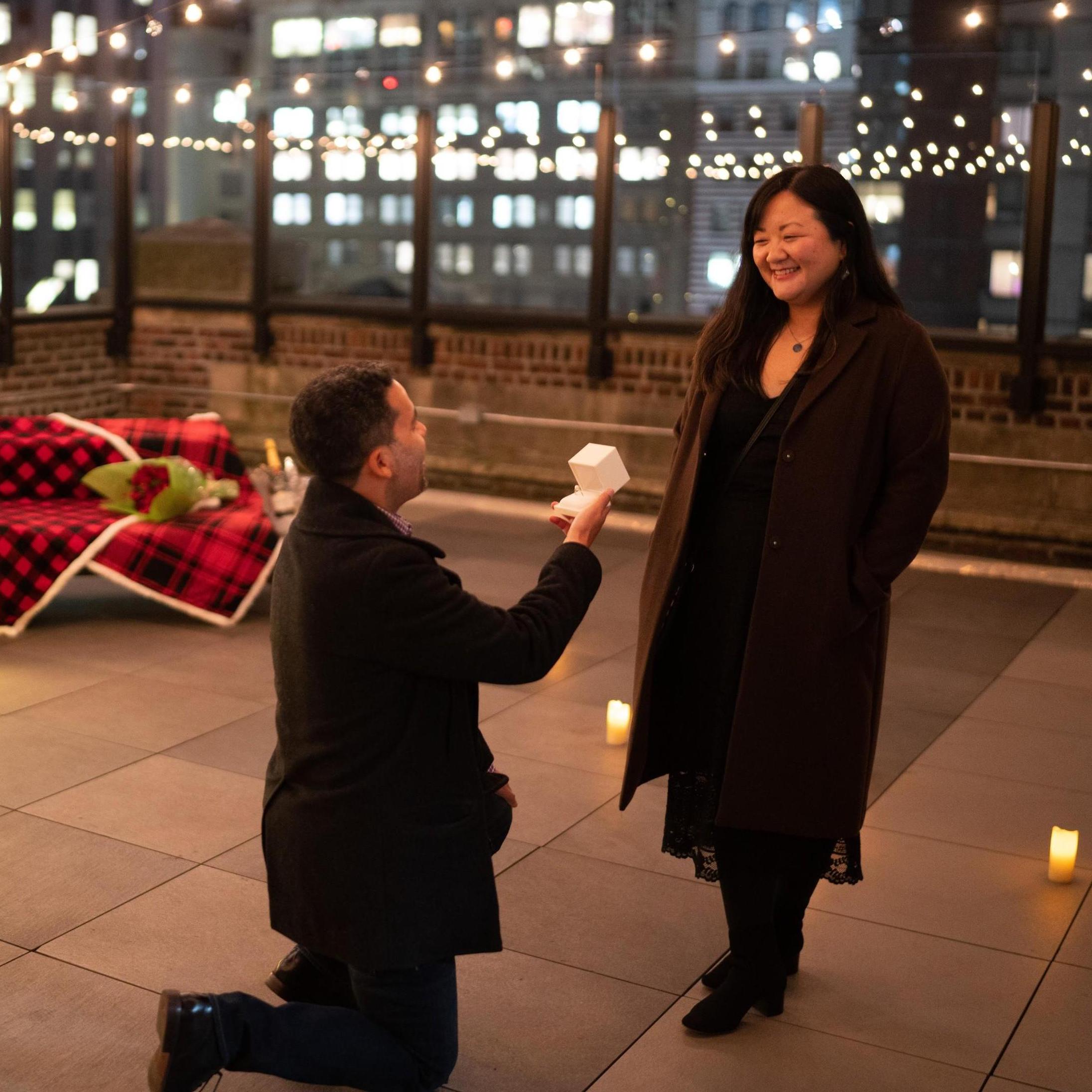 A magical rooftop moment in November 2021
