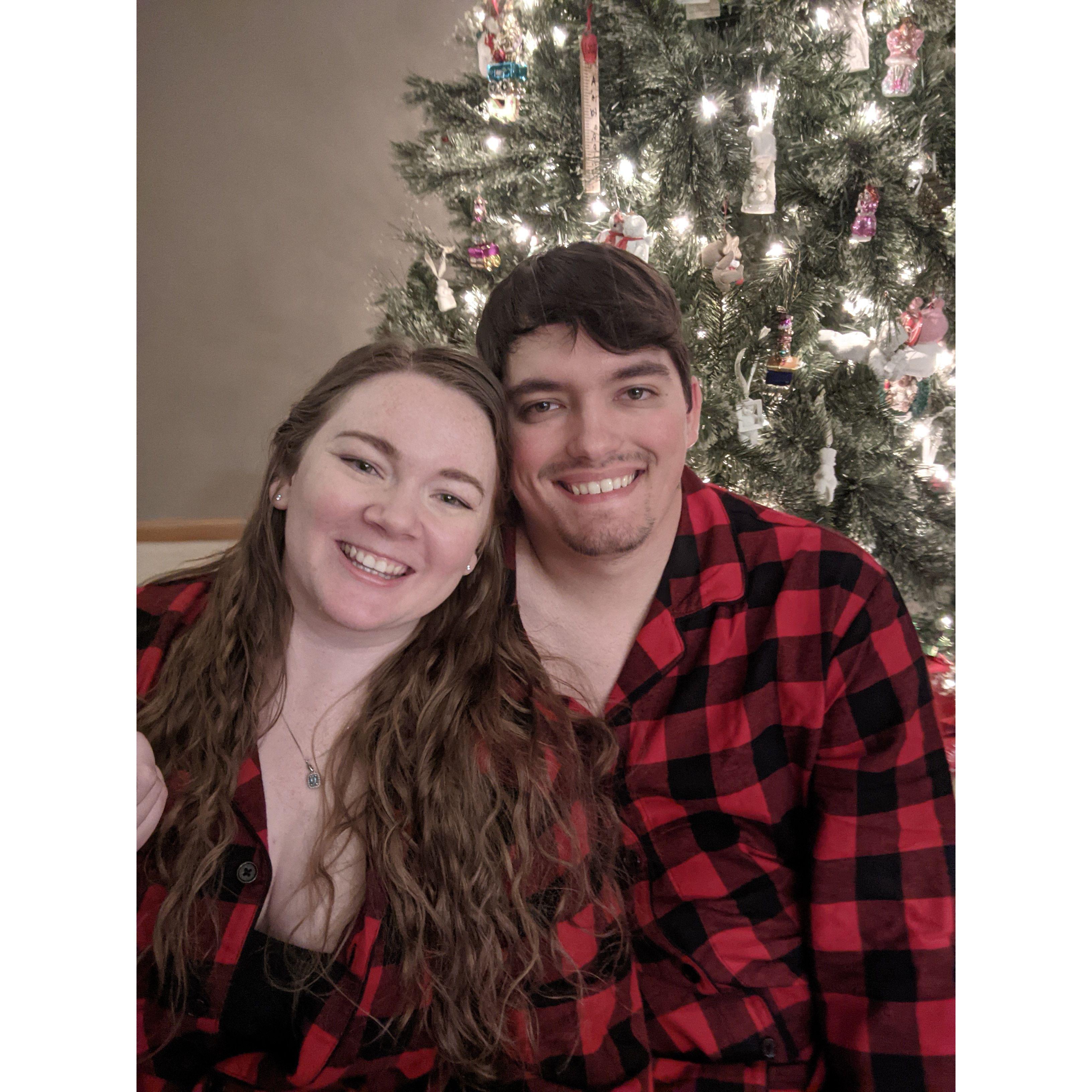 Tori and Tom before Christmas 2020