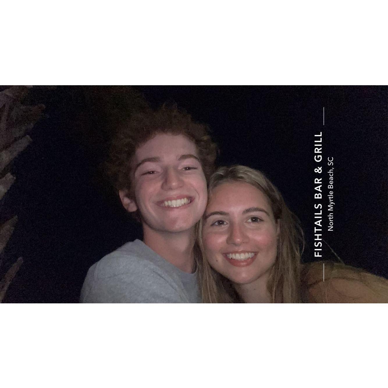 The night we started dating! 7/26/2021