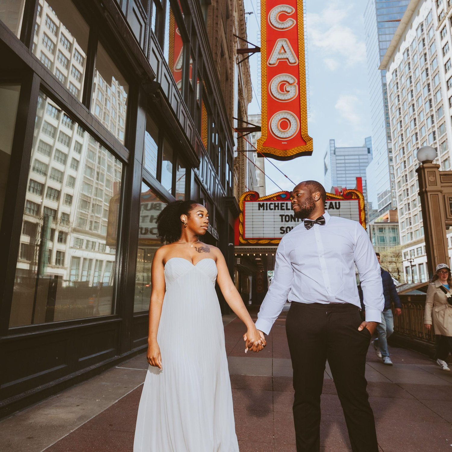 We were married in Chicago, on April 18, 2026.
