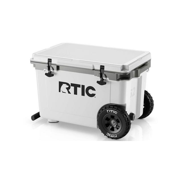 RTIC Outdoors 52qt Ultra-Light Wheeled Hard Sided Cooler - White/Gray