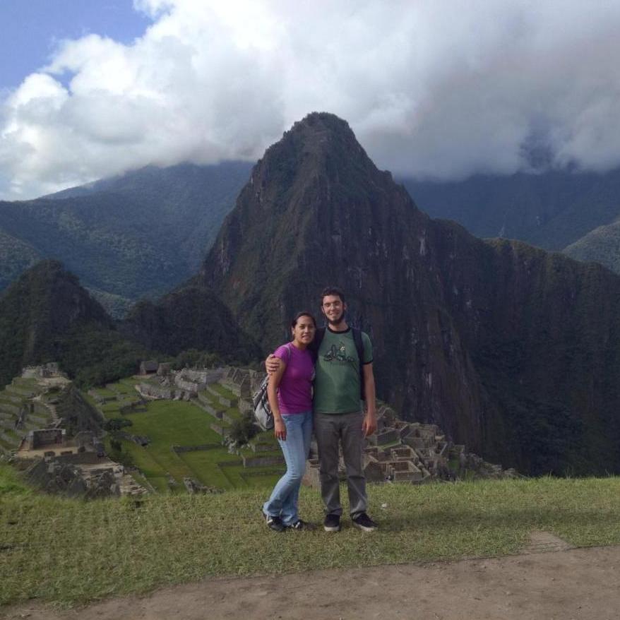 Gabe's first visit to Peru--we had to include Machu Picchu!