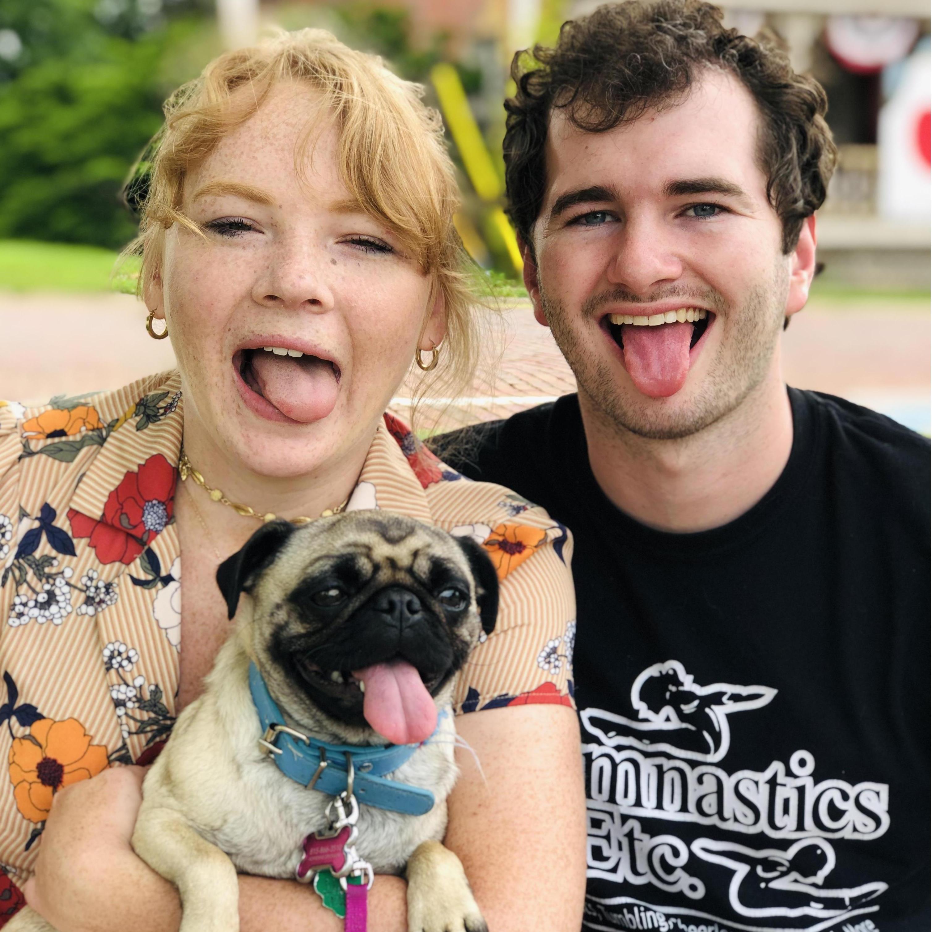 Lunch in the park with Ruby