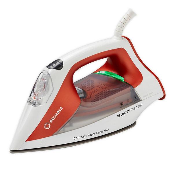 Reliable® Velocity 160IR One-Temp Steam Iron in White/Red