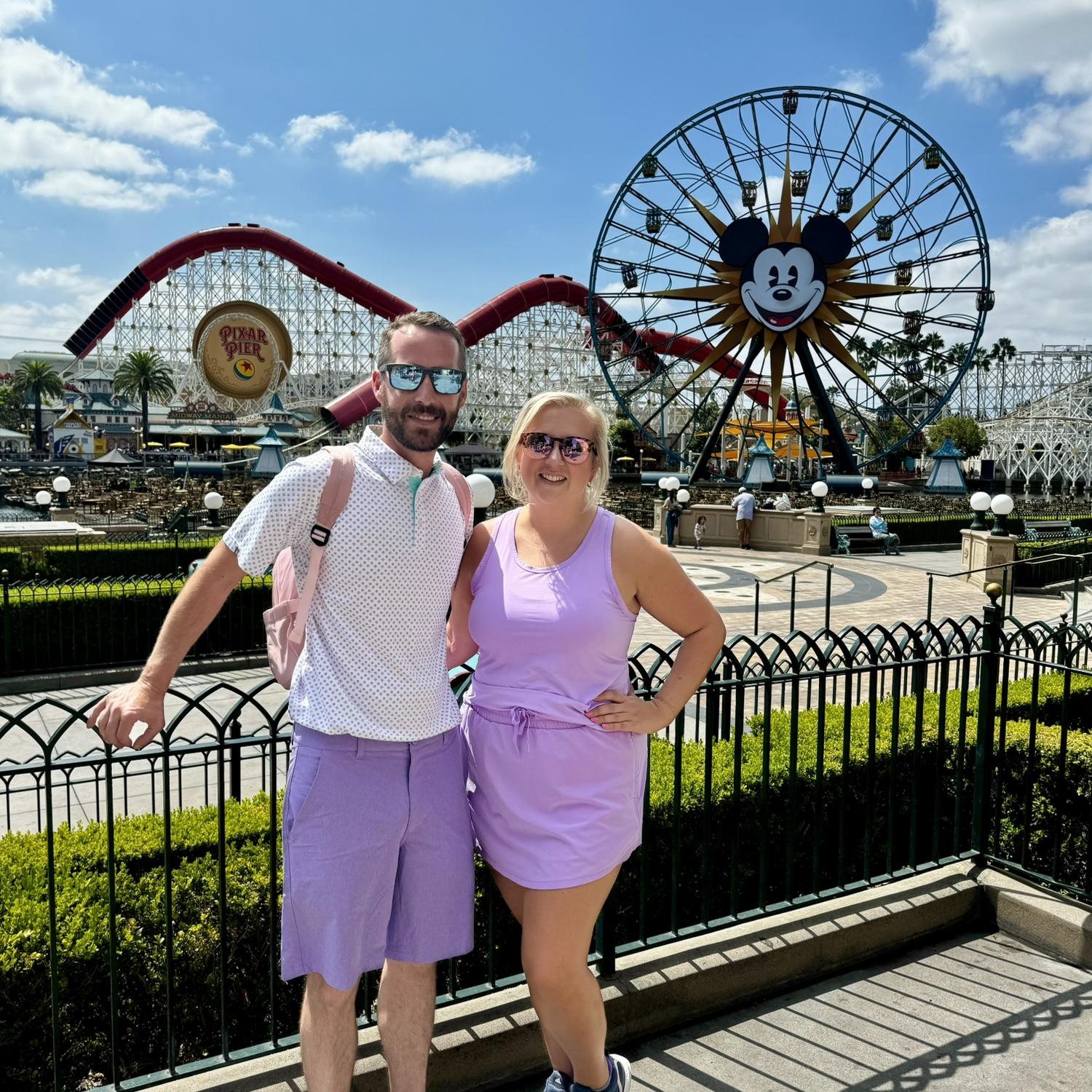 Our first trip together to California!