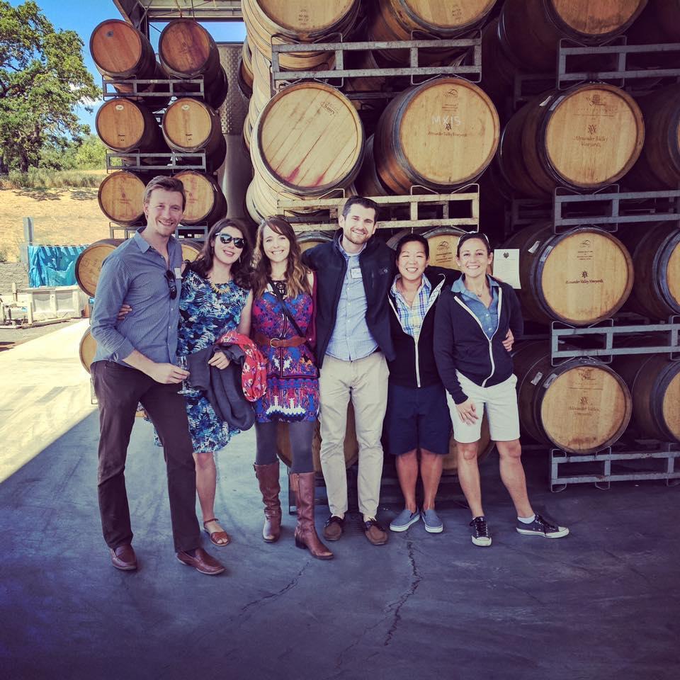 The Blendy Bunch getting ready to mix up the best wine the world has ever seen! Even if the judges didn't agree...