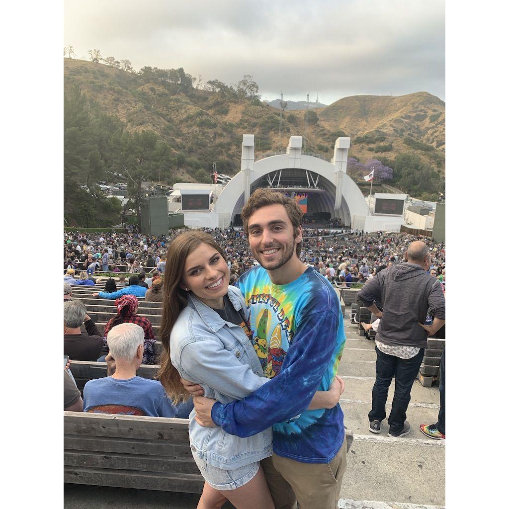 Our first time seeing the Dead together