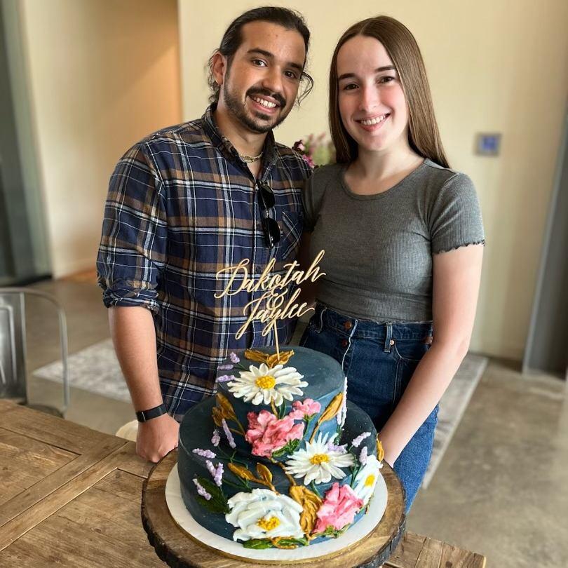This photo was taken during one of our wedding showers hosted by Dakotah’s workplace. - June 6, 2022