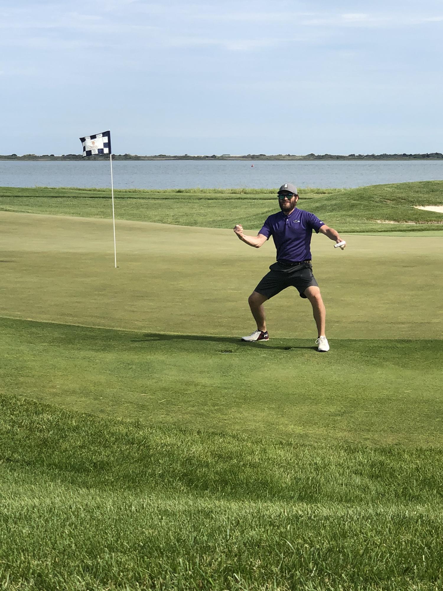 Eagle? Birdie? Only one over par? 🤷🏼‍♀️