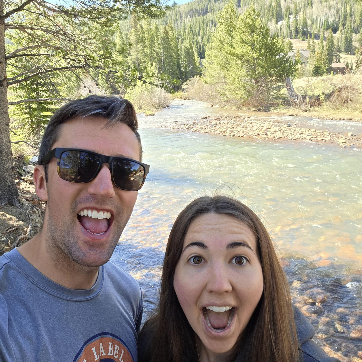 We found some nice rippling rivers in Colorado