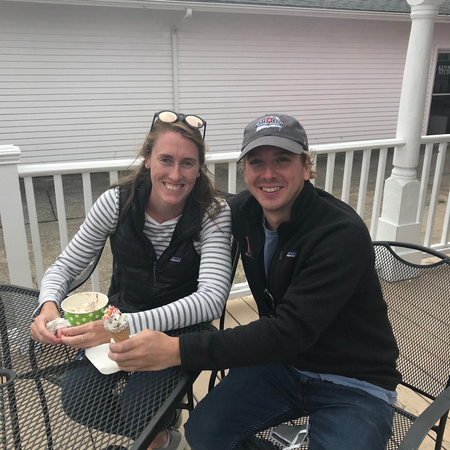 We met on a dating app in January 2020. We had a month of normalcy before we dated several months over Facetime during the start of Covid. This is our first picture together after getting reunited!