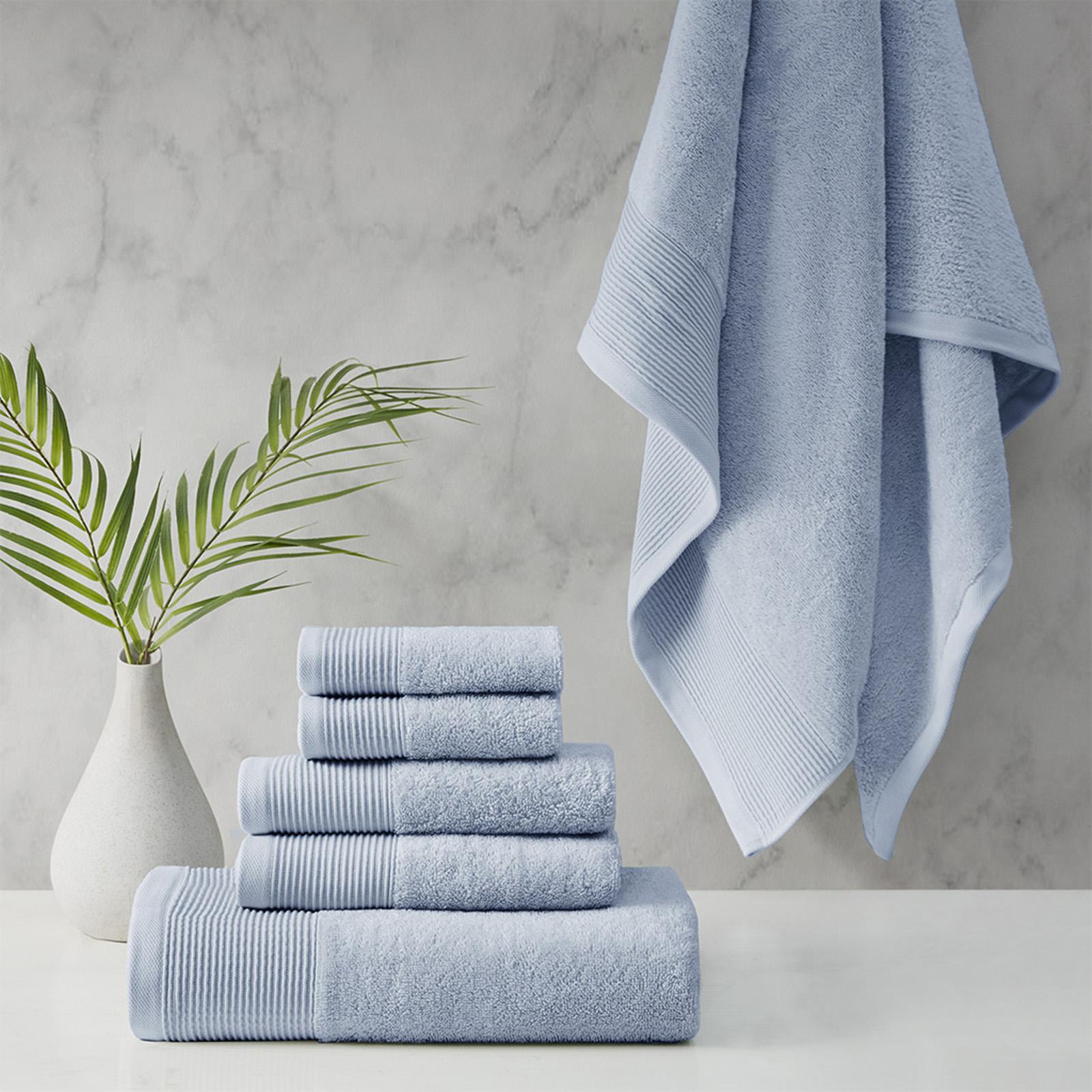 Antimicrobial Organic Cotton Bath Towels | Crate & Barrel