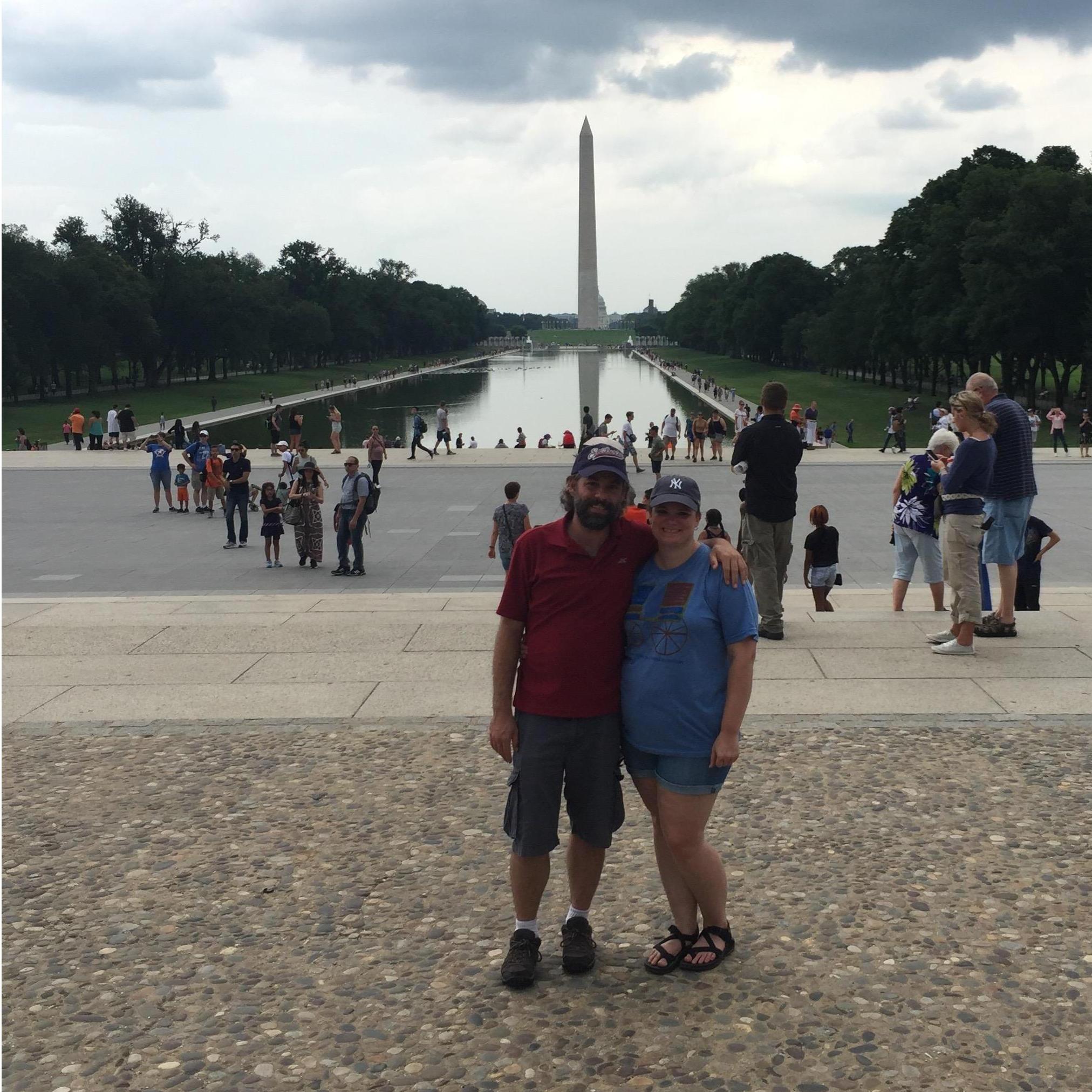 Steps of the Lincoln Memorial, Washington, DC | July 2017