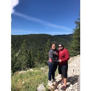 On a mountain in CO