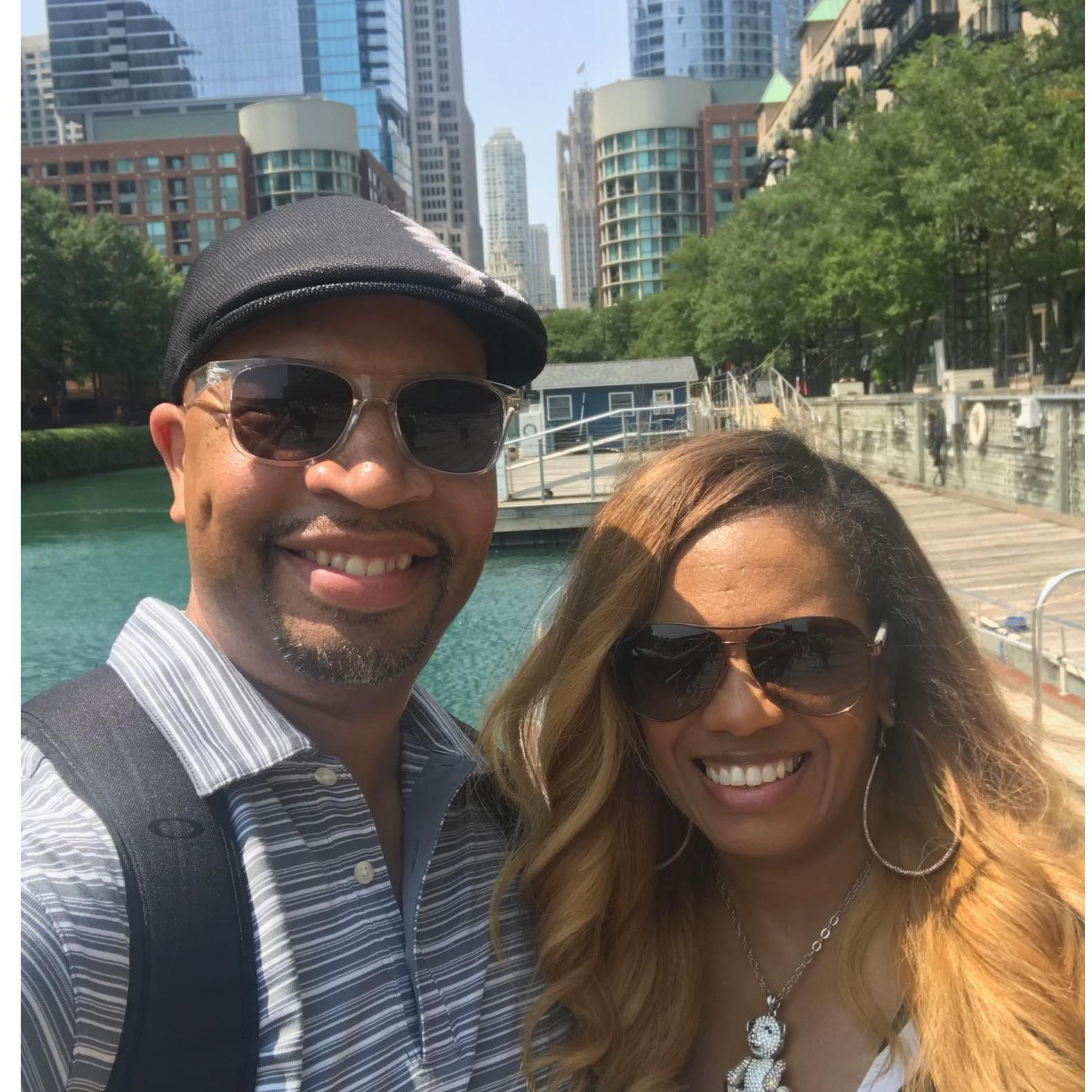 Terry's first weekend visit to Chicago - Architectural Boat Tour