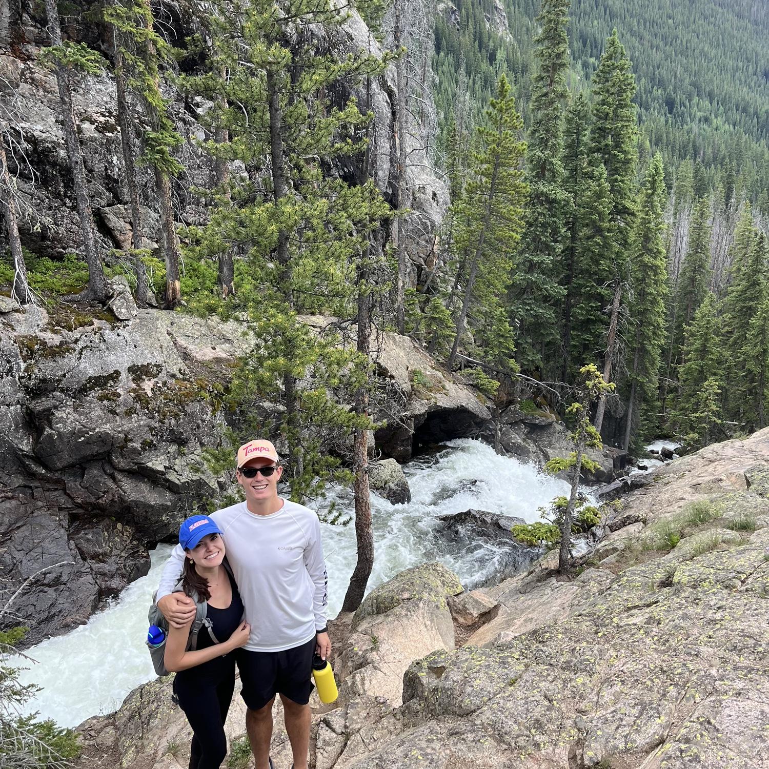 Hiking at Piney Lake