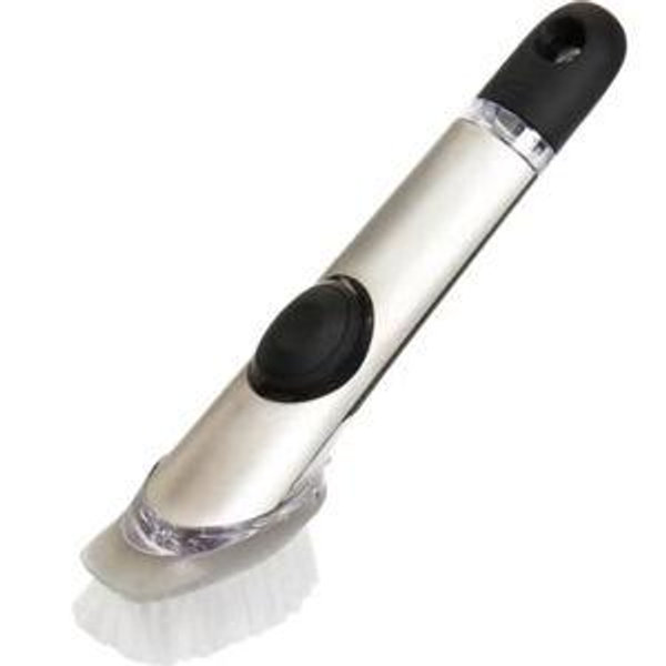 OXO Stainless Steel Soap Dispensing Dish Brush