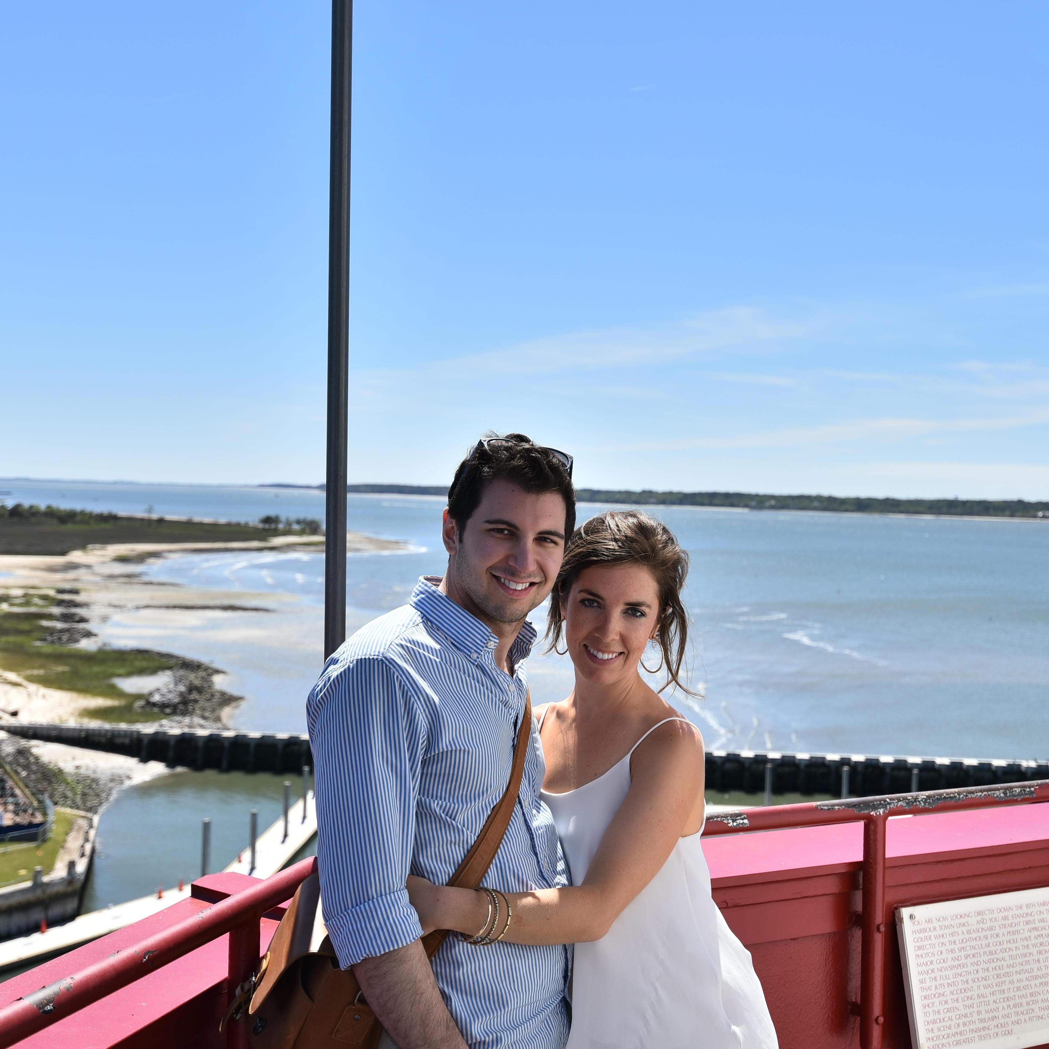 The first weekend we met, after Caitlin and Jacob's Wedding. We managed to sneak off together the last day! (April 9, 2017)