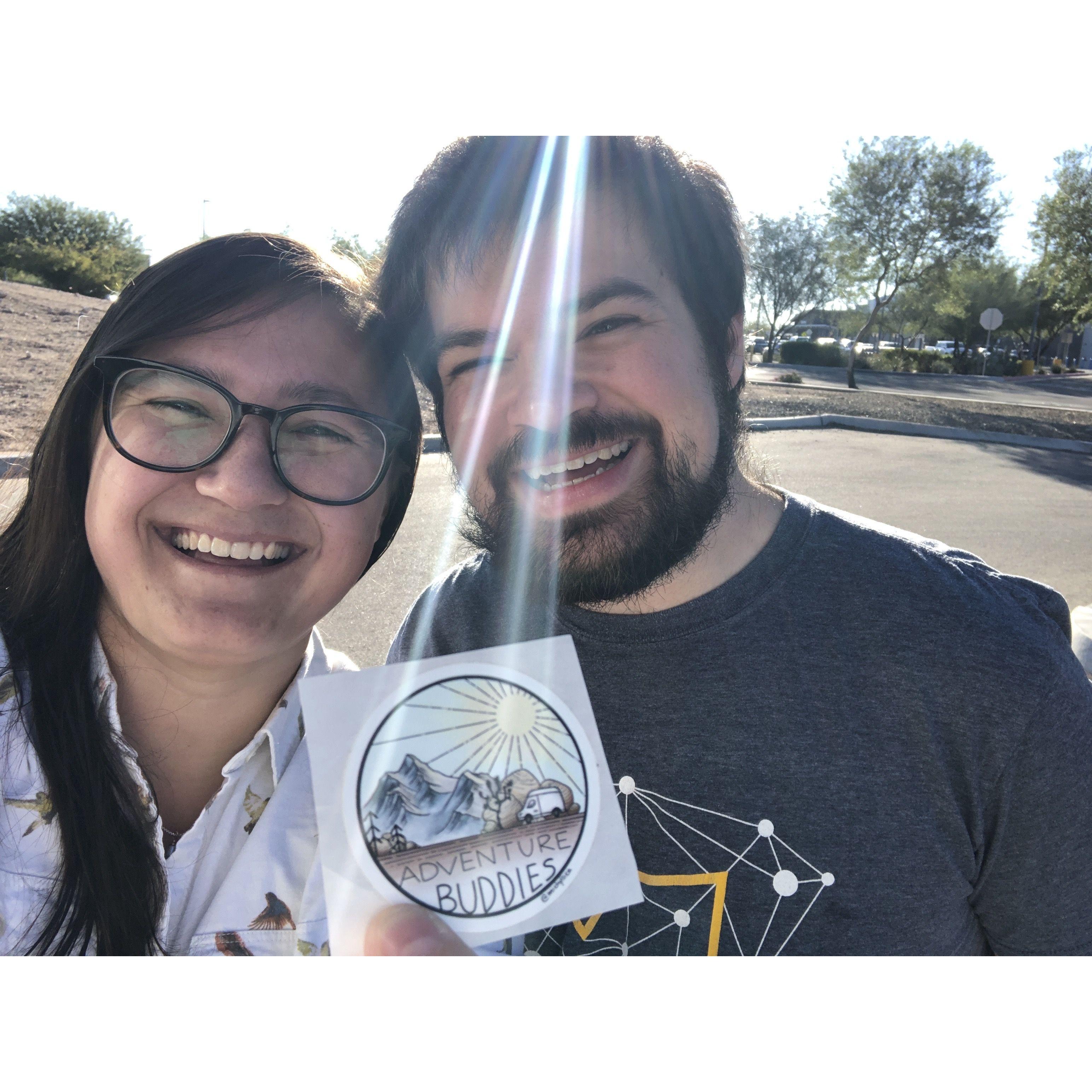 We're each others' favorite adventure buddies!