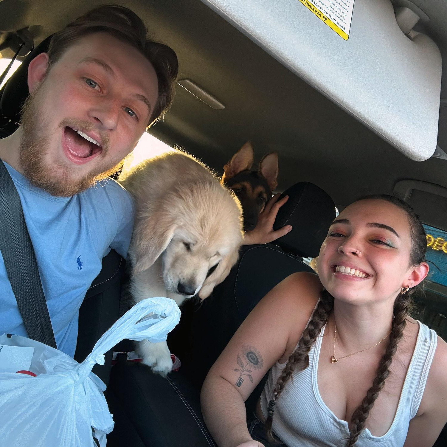 Bringing Ollie home July 2024
