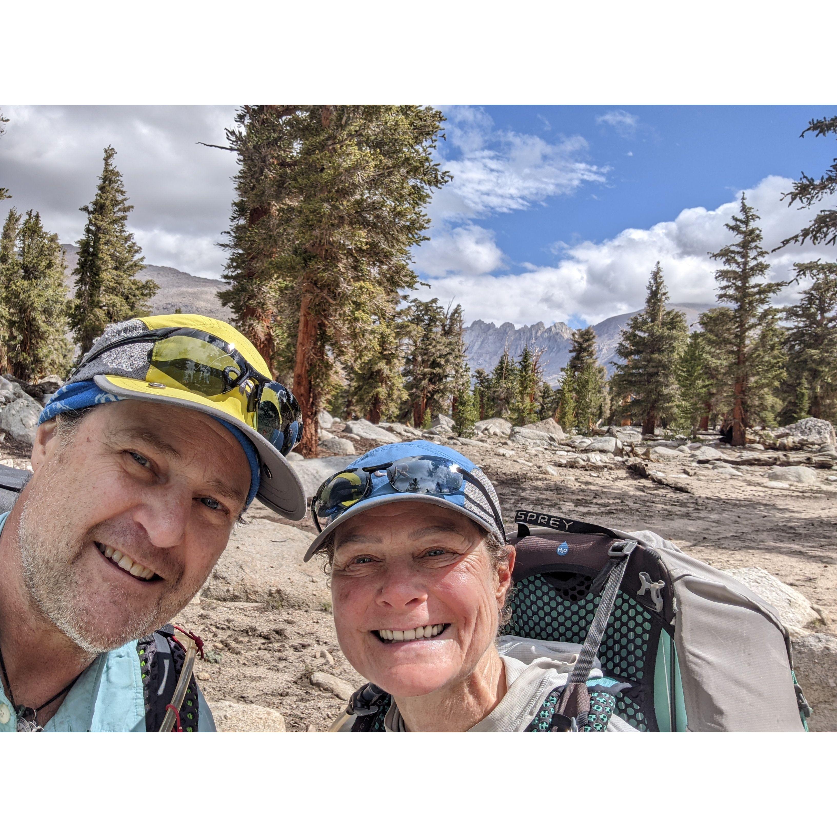 Here we go...finishing 1900 miles on the PCT.