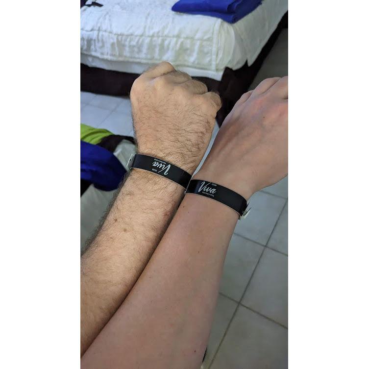 "We're bracelet buddies!!"
