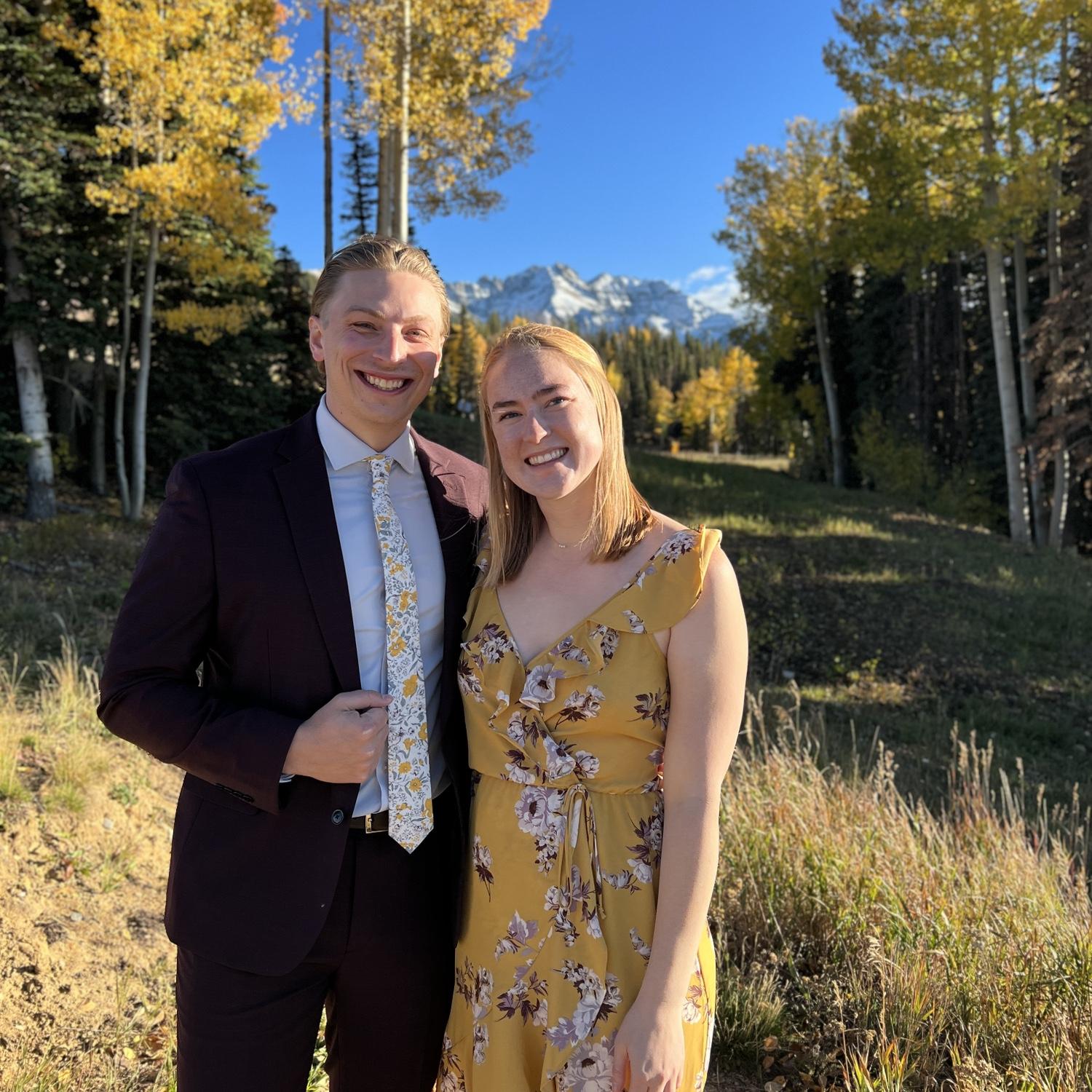 Austin & Rich's wedding, Telluride, October 2023.