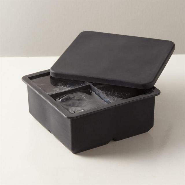 Black Silicone Ice Tray