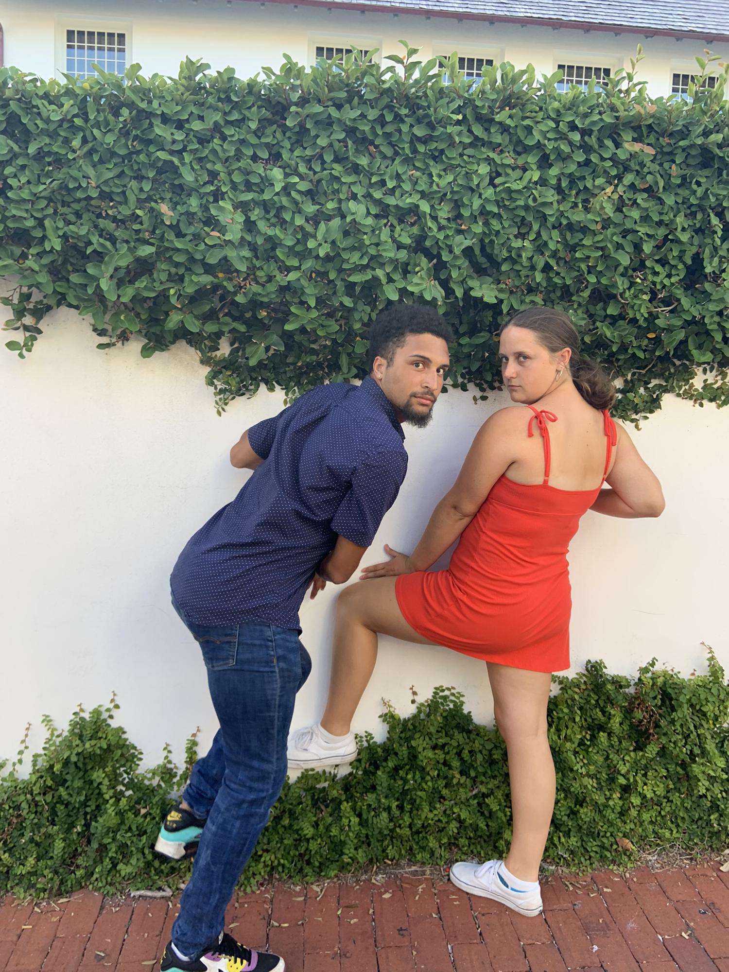 If there is one thing about us, it's that we love to be goofy together!