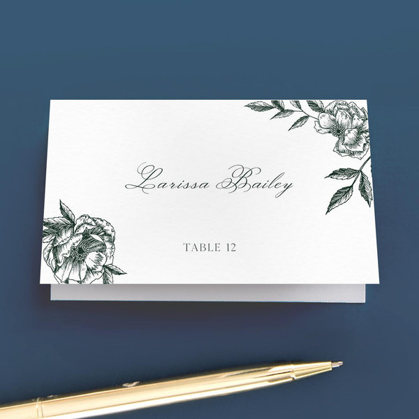 Zola Wedding Place Cards - Iniguez