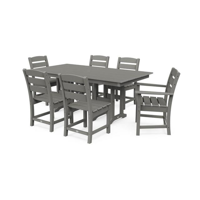 Polywood Lakeside 7-Piece Farmhouse Dining Set