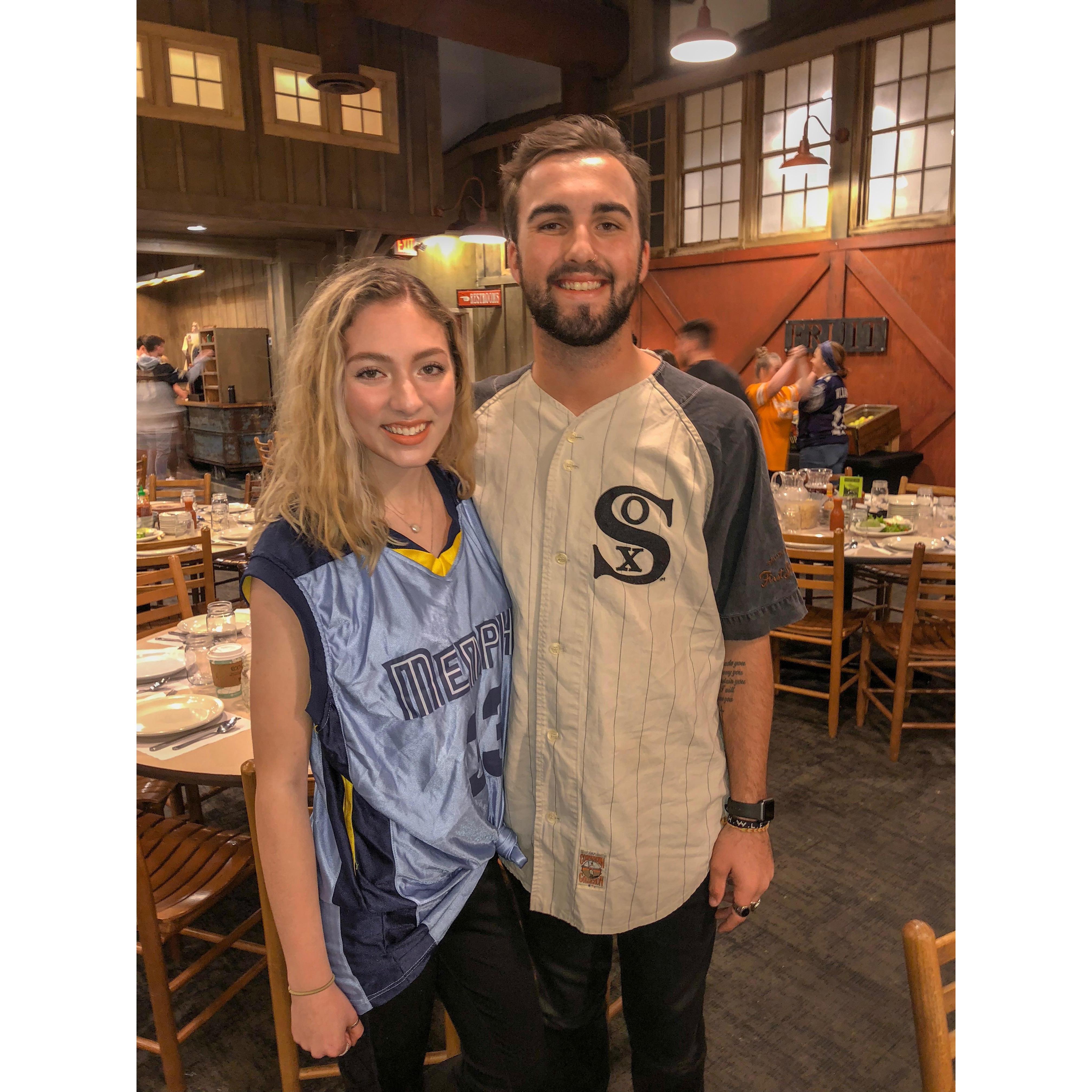 Same day Andrew asked Haylee to be his girlfriend!