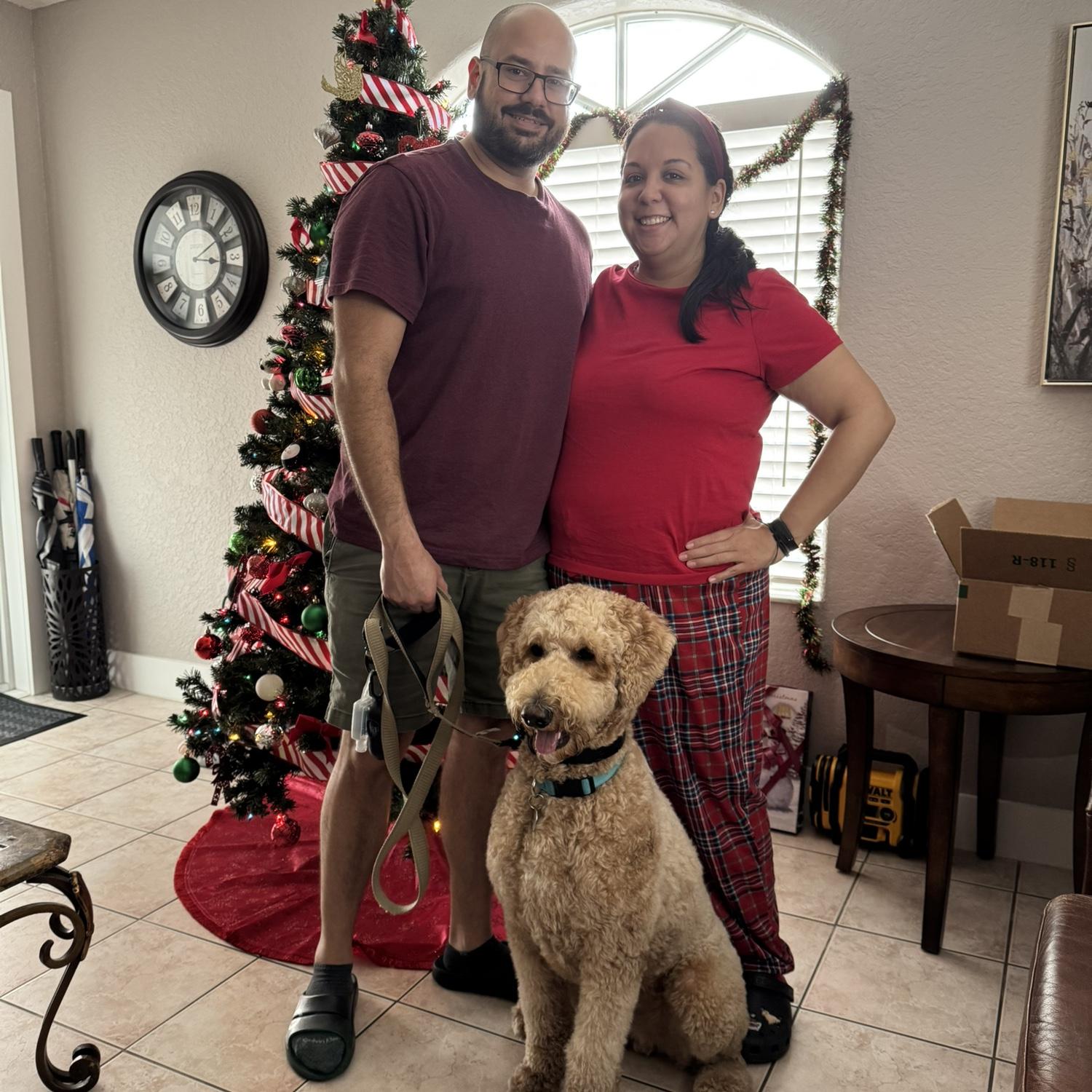 Our first Christmas together 🎄🎅🏼🎁