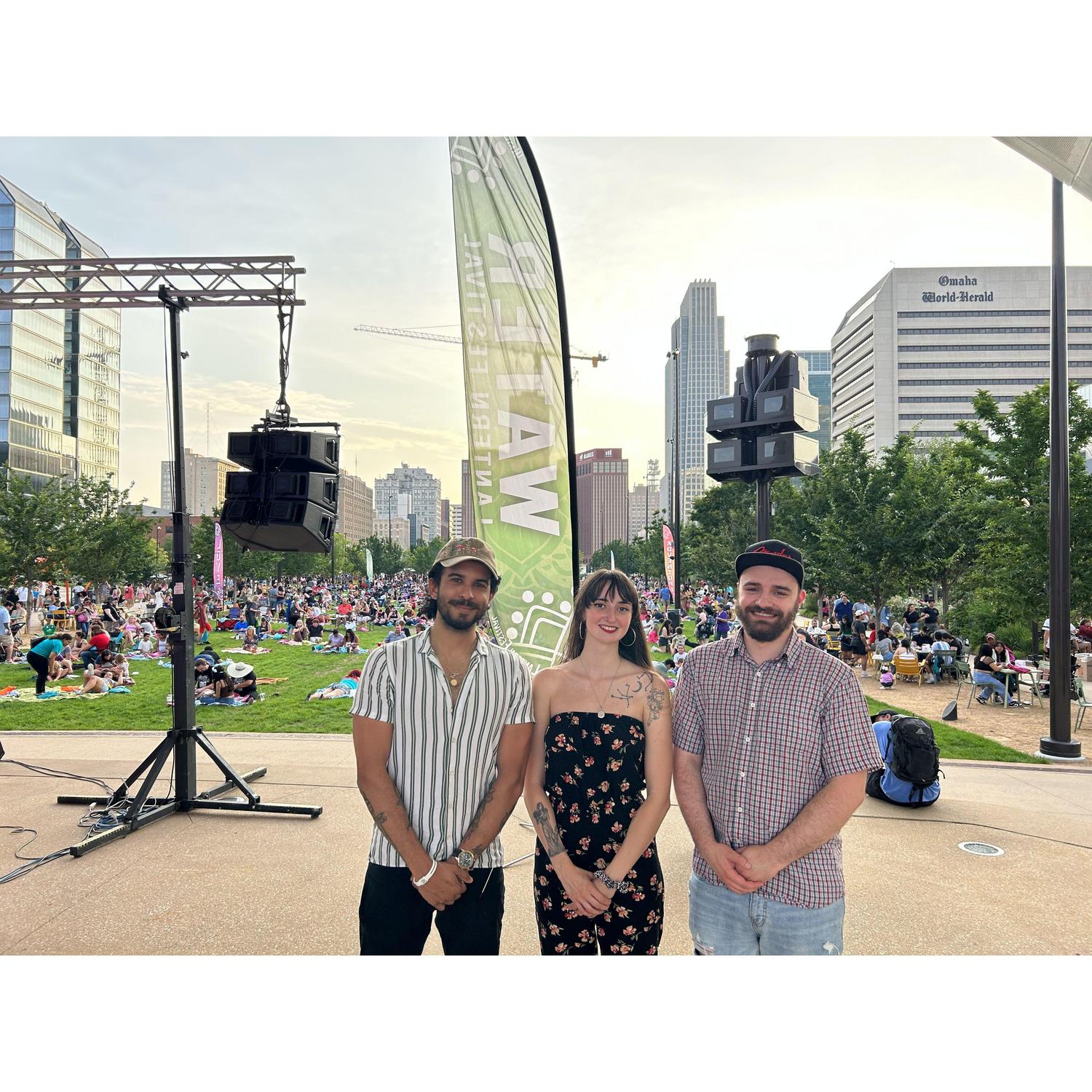 Water Lantern festival in Omaha, NE 7/22/2023