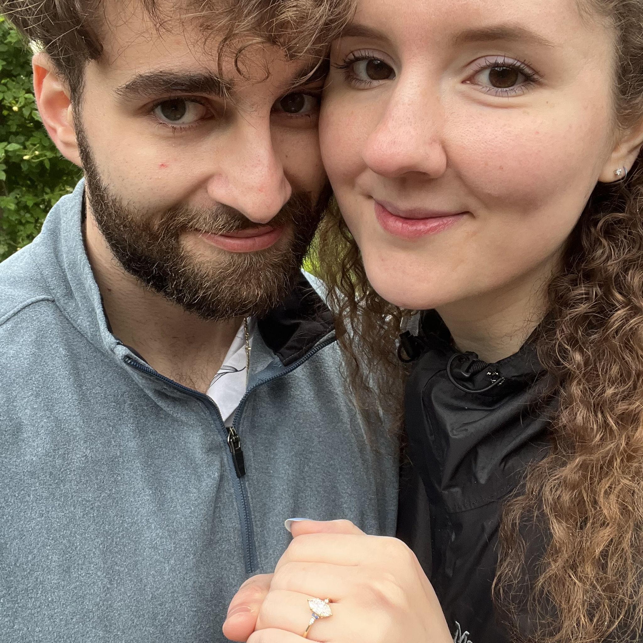 The day we got engaged! 5/21/2025 ♡