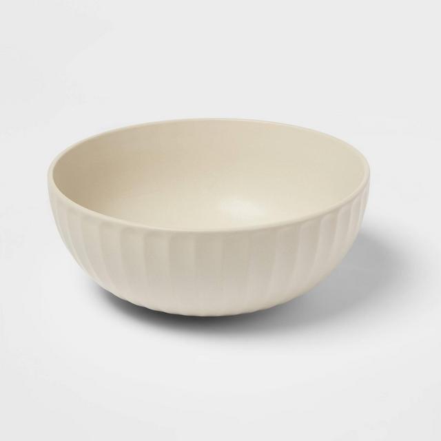 101oz Stoneware Ardencroft Serving Bowl White - Threshold™
