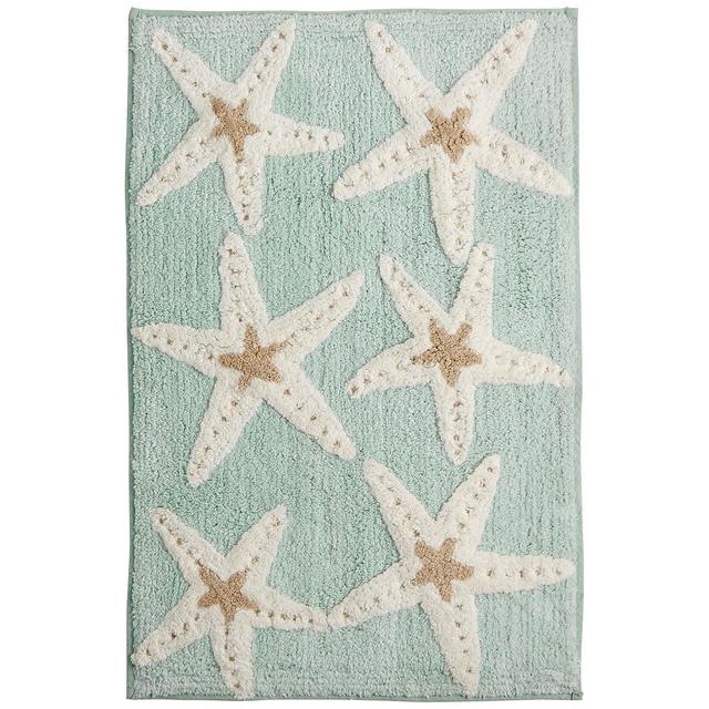 Avanti Bath, Sequin Shells 20" x 30" Bath Rug