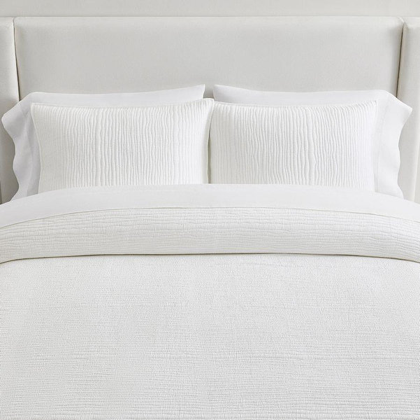 Coastal Washed Quilt - White