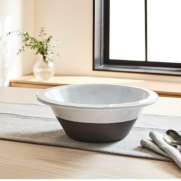 Plano Serving Bowl White