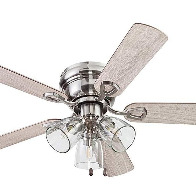 Portage Bay 51437 Renton Ceiling Fan, 42, Brushed Nickel