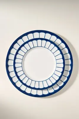 The Latte Stoneware Side Plates, Set of 4: Boulevard Edition